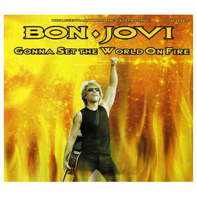 【輸入盤】Gonna Set The World On Fire: The Legendary Broadcasts 1983-1993 (4CD) [ Bon Jovi ]