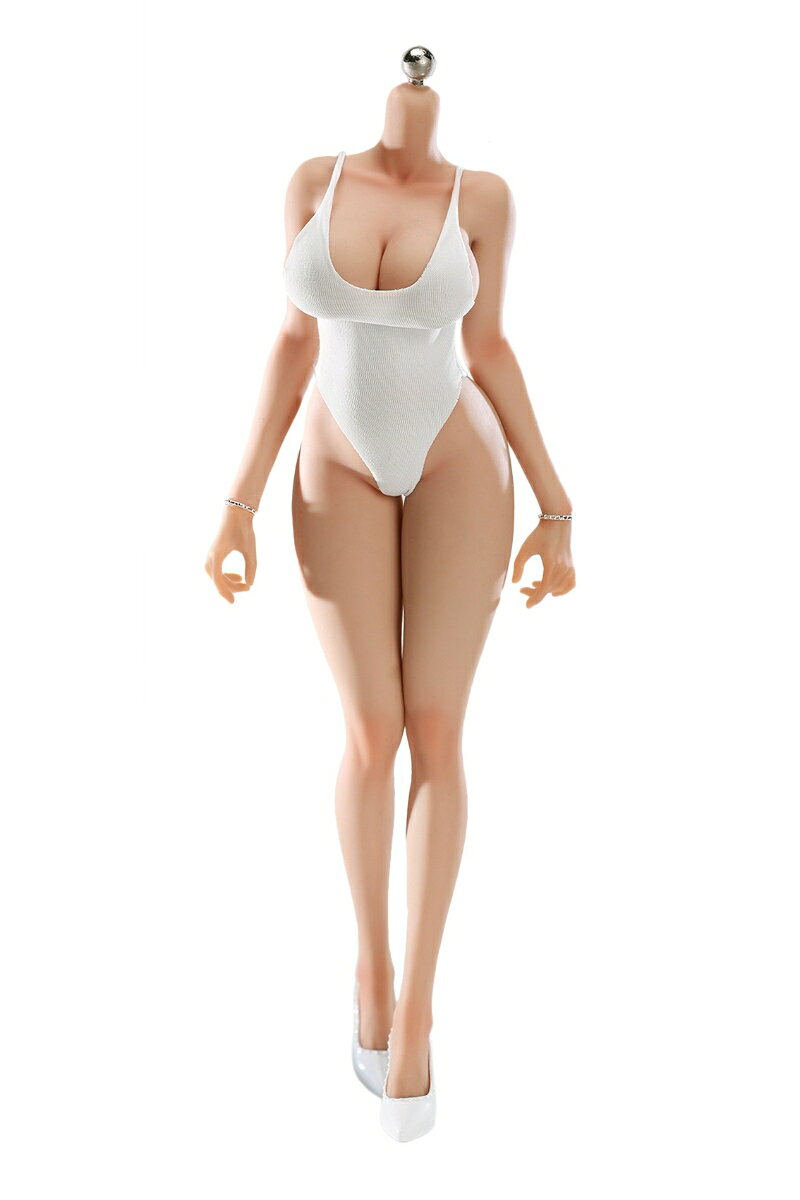 ベリークール 1/6 女性素体 Body No.6 カートゥーンスタイル シリコン ボディ ラージバスト & スリム B ノーマルスキン 【VCD-06B】 (フィギュア)
