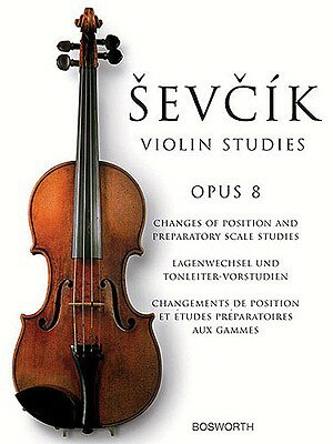 Sevcik Violin Studies: Opus 8: Changes of Position and Preparatory Scale Studies SEVCIK VIOLIN STUDIES OPUS 8 