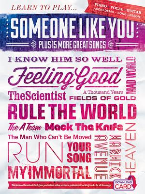 Learn to Play Someone Like You Plus 15 More Great Songs