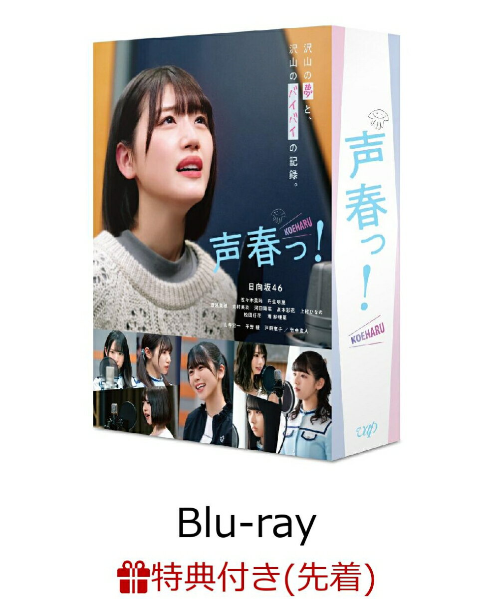 【先着特典】声春っ! Blu-ray BOX【Blu-ray】(オリジナルA4クリアファイル) [ 佐々木美玲 ]