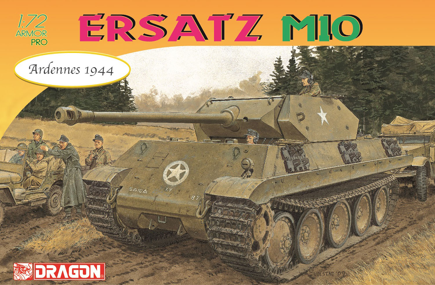 M10パンター（偽装戦車）」「パンサーG型 スチール転輪タイプ」の1/72