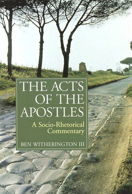 This groundbreaking commentary is the first to provide a detailed social and rhetorical analysis of the book of Acts. At the same time it gives detailed attention to major theological and historical issues.