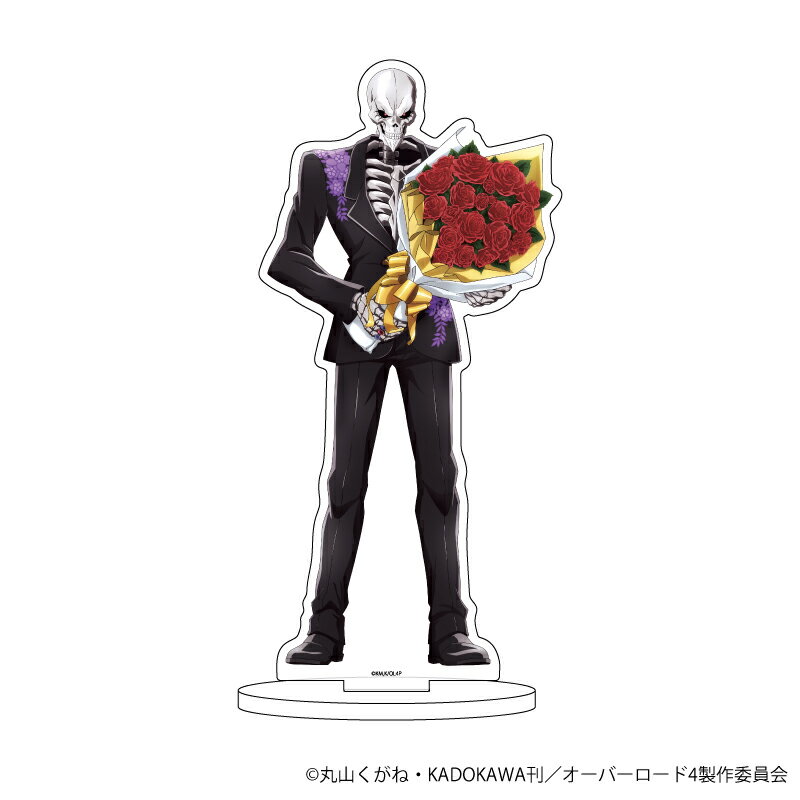 キャラアクリルフィギュア「オーバーロード」01/アインズ パーティーVer.(描き下ろし)【グッズ】