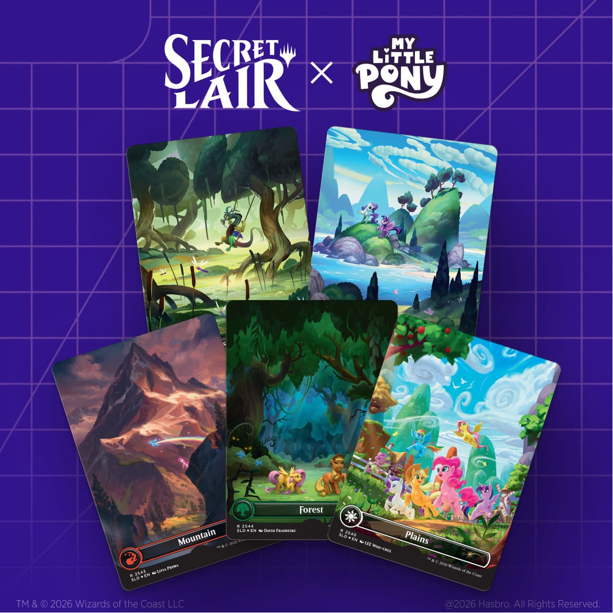 マジック：ザ・ギャザリング Secret Lair Back to School Superdrop Secret Lair x My Little Pony: The Lands of Equestria【クレジットカード決済限定】