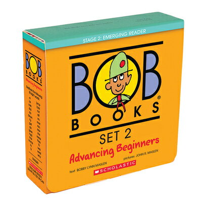 Bob Books - Advancing Beginners Box Set Phonics, Ages 4 and Up, Kindergarten (Stage 2: Emerging Read