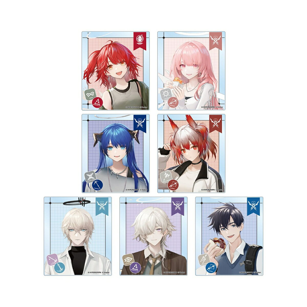 アークナイツショッピングver. トレーディングアクリルカード(BOX＝7)