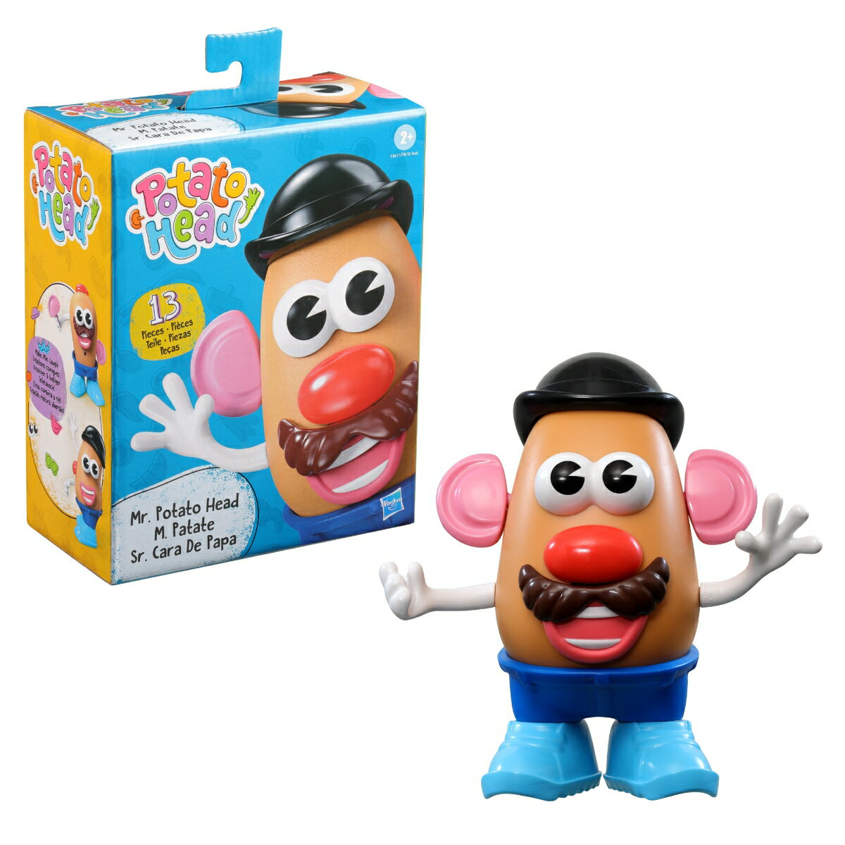POTATO HEAD　ハズブロ（Hasbro）ポテトヘッド ミスターポテトヘッド 男の子・女の子向け 幼児・未就学児用おもちゃ 2才以上 F9417 正規品