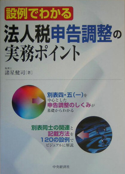 設例でわかる法人税申告調整の実務ポイント