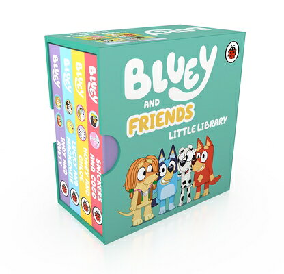 BLUEY AND FRIENDS:LITTLE LIBRARY(BB)