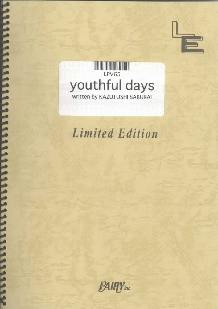 LPV65 youthful days／Mr．Children