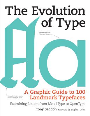 The Evolution of Type: A Graphic Guide to 100 Landmark Typefaces: Examining Letters from Metal Type EVOLUTION OF TYPE [ Tony Seddon ]