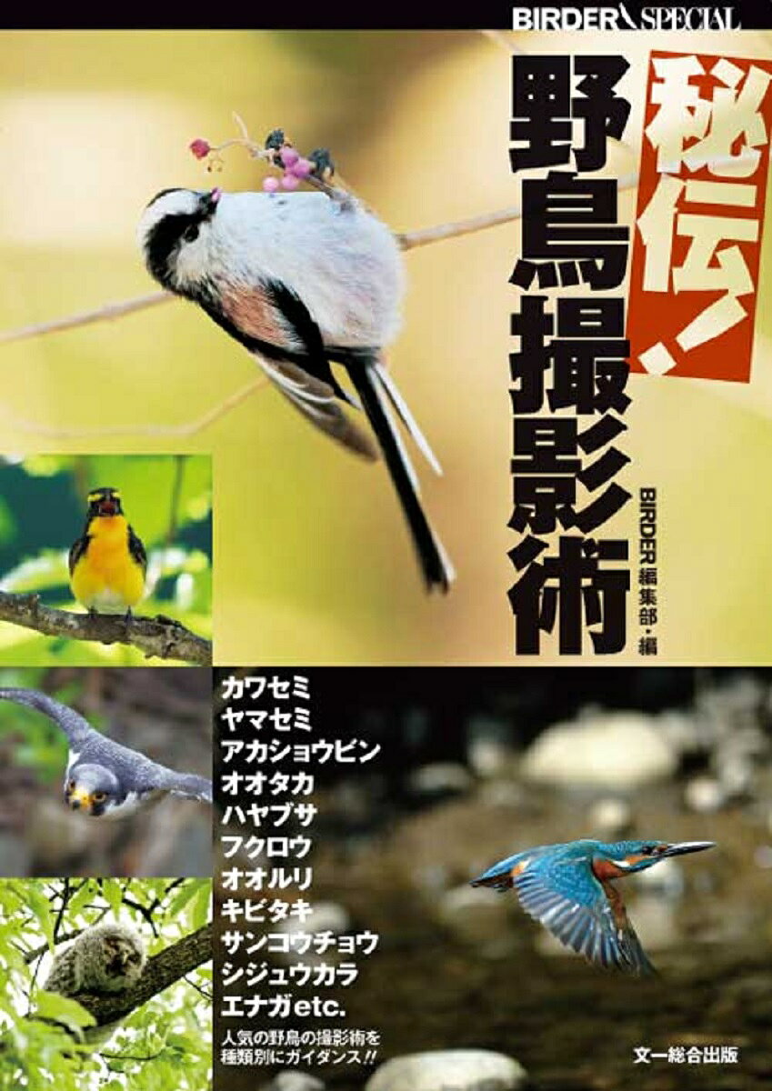 人気の野鳥の撮影術を種類別にガイダンス！！