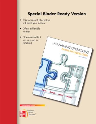 Managing Operations Across the Supply Chain MANAGING OPERATIONS ACROSS-2E [ Morgan Swink ]