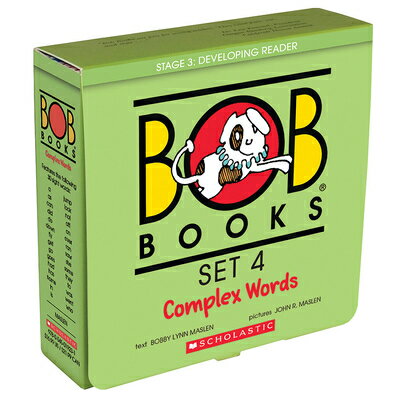 Bob Books - Complex Words Box Set Phonics, Ages 4 and Up, Kindergarten, First Grade (Stage 3: Develo