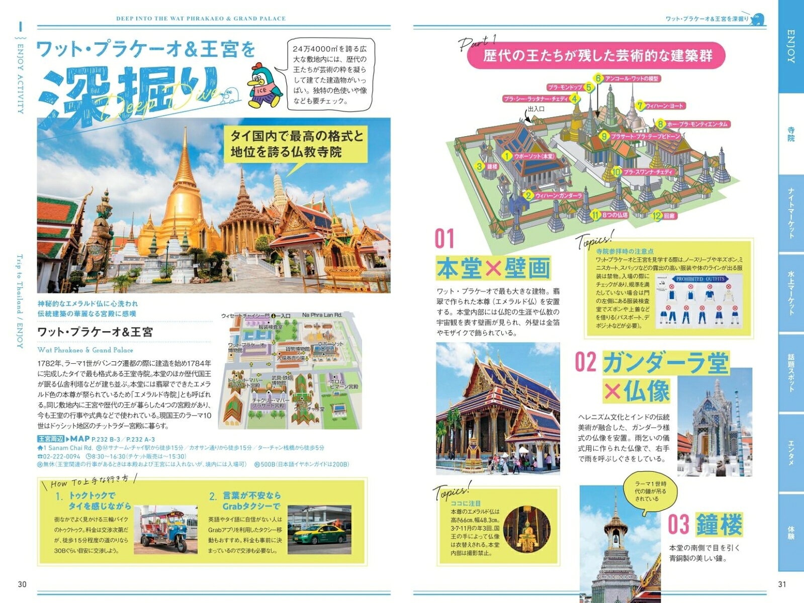 まっぷるWORLD バンコク・タイ [ 昭文社 旅行ガイドブック 編集部 ] book-21185003 楽天ブックス サンプル画像2