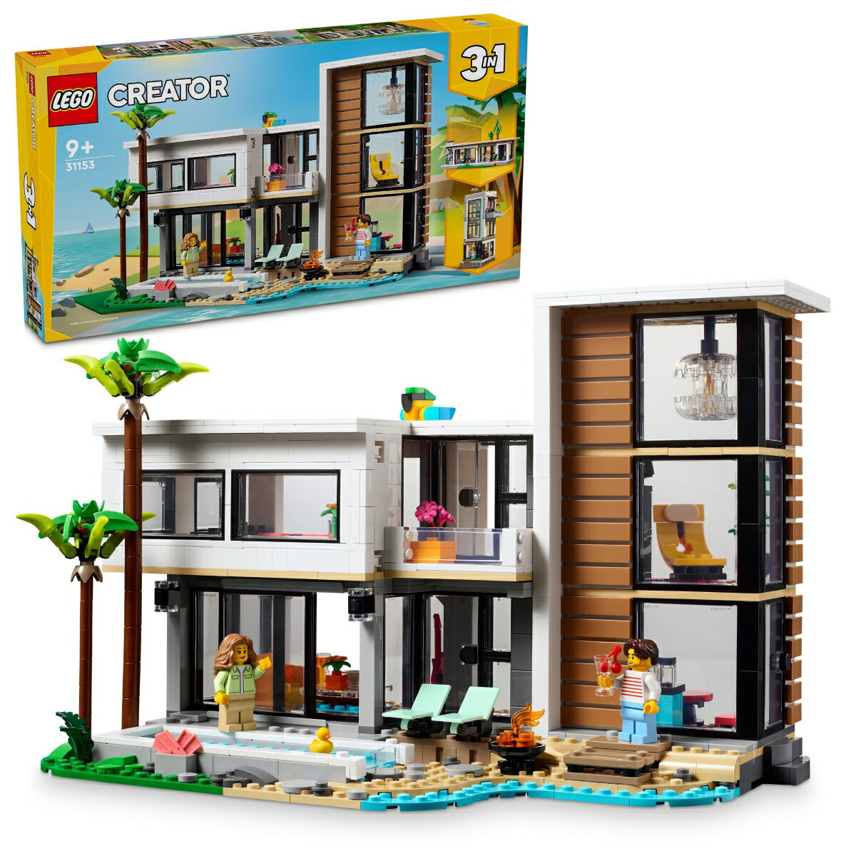 レゴ(LEGO) クリエイター モダンな家 31153