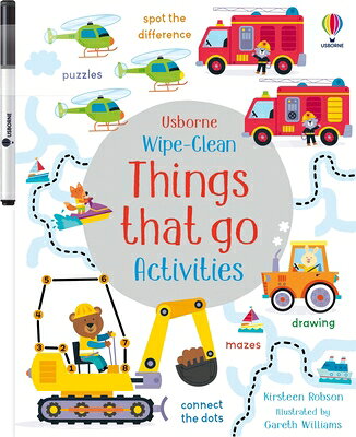Wipe-Clean Things That Go Activities WIPE-CLEAN 