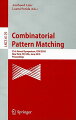 This book constitutes the refereed proceedings of the 21st AnnualSymposium on Combinatorial Pattern Matching, CPM 2010, held in New York, USA, in June 2010.The 28 revised full papers presented together with 3 invited talks werecarefully reviewed and selected from 53 submissions. The papers addressall areas related to combinatorial pattern matching and itsapplications, such as searching and matching strings and morecomplicated patterns such as trees, regular expressions, graphs, pointsets, and arrays with special focus on coding and data compression, computational biology, data mining, information retrieval, naturallanguage processing, pattern recognition, string algorithms, stringprocessing in databases, symbolic computing and text searching.