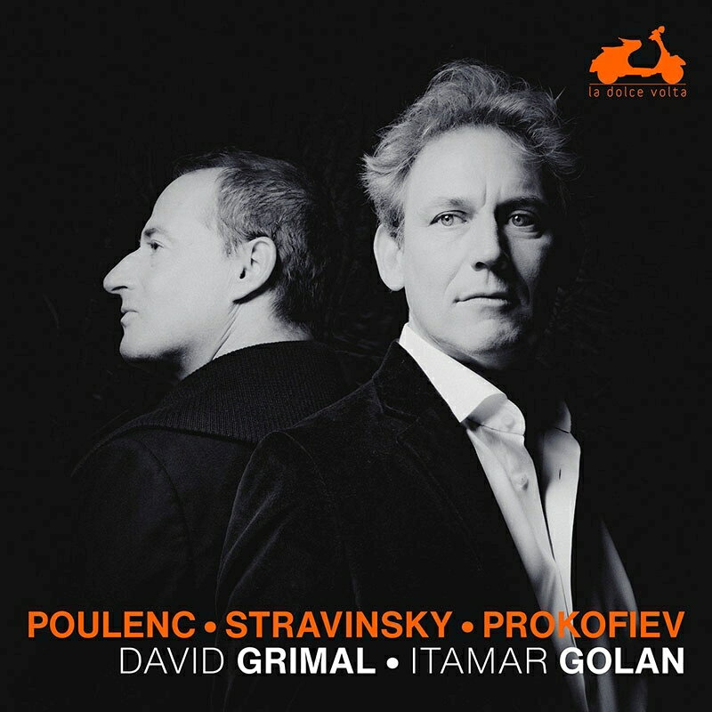 ヴァイオリン作品集発売日：2023年07月11日 Poulenc, Stravinsky, Prokofiev: Violin Sonata : David Grimal(Vn) Itamar Golan(P) JAN：3770001905099 LDV117 La Dolce Volta CD クラシック 室内楽曲 輸入盤