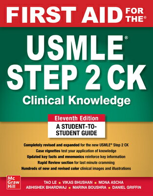 First Aid for the USMLE Step 2 Ck, Eleventh Edition