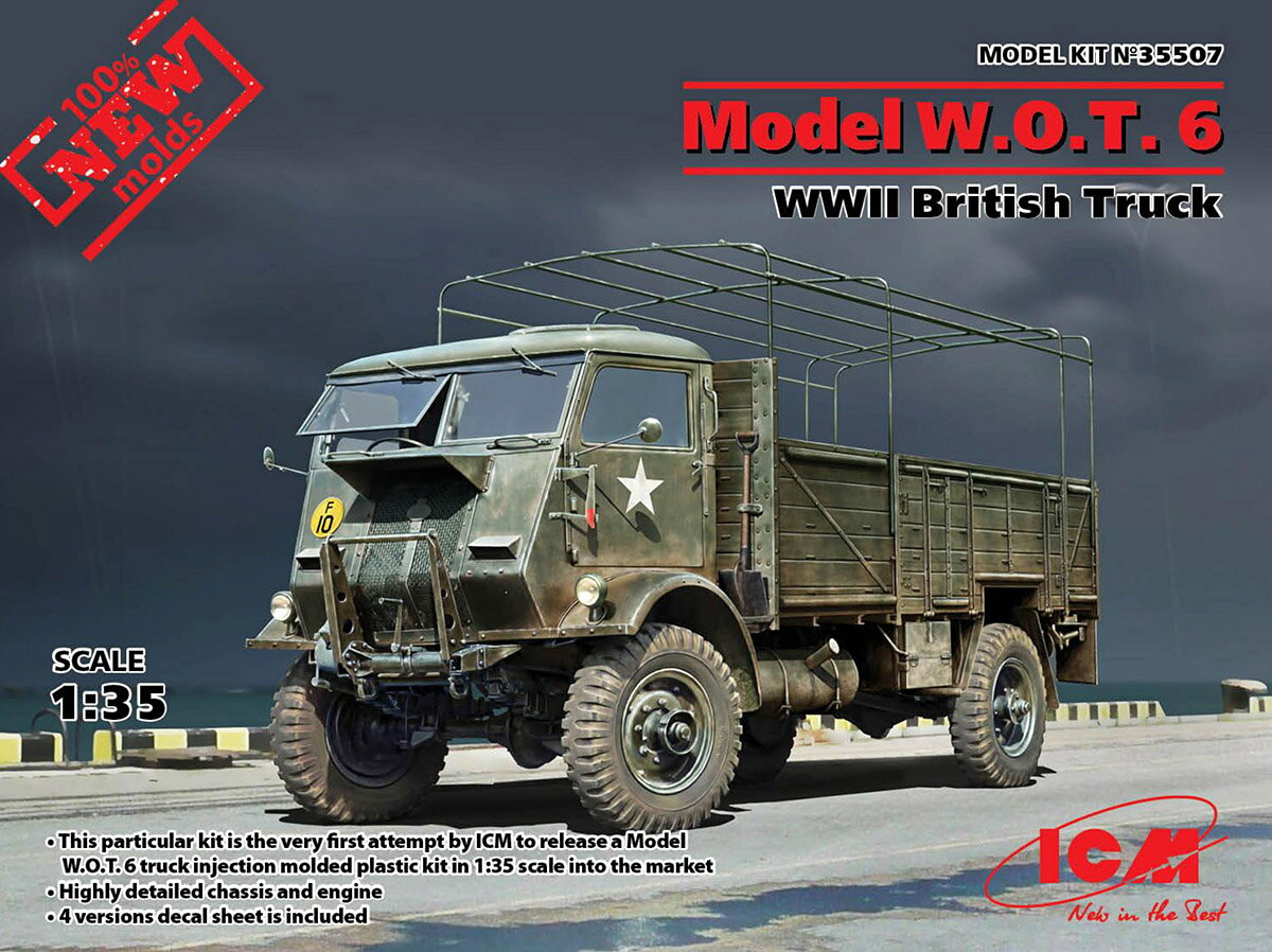 フォード(UK)のW.O.T.6トラックを再現！【対象年齢】：