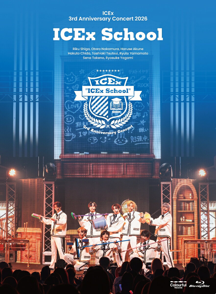 ICEx 3rd Anniversary Concert 2026 “ICEx School”(通常盤2Blu-ray)【Blu-ray】