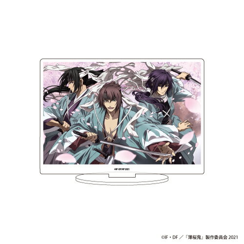 キャラアクリルフィギュア「薄桜鬼OVA」01/ヒジカタトシゾウ&沖田総司&斎藤一【グッズ】