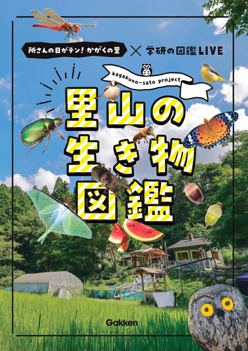 里山の生き物図鑑 所さんの目がテン！かがくの里×学研の図鑑LIVE [ 斉藤秀生 ]