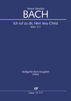 【輸入楽譜】バッハ, Johann Sebastian: カンタータ 第177番「主イエス・キリスト、われ汝を呼ぶ」 BWV 177/原典版/Rimek編: 指揮者用大型スコア