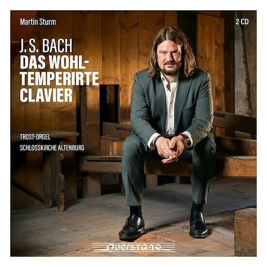 バッハ（1685ー1750）Johann Sebastian Bach J.S.Bach 発売日：2026年08月21日 予約締切日：2026年08月17日 (Organ) WellーTempered Clavier Book 1 : Martin Sturm(Organ) (2CD) JAN：4025796025132 VKJK2513 Querstand CD クラシック 古楽・バロック音楽 輸入盤