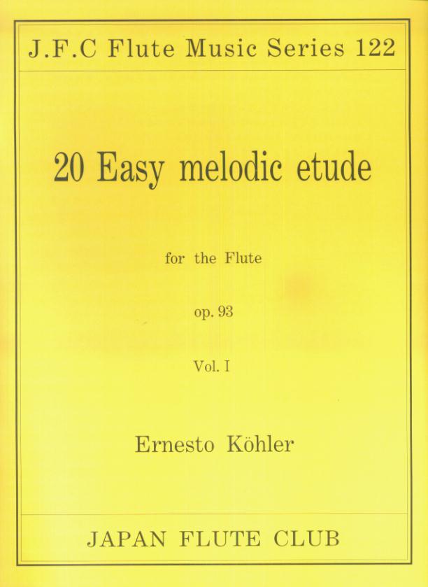 名曲シリーズ（122）　ケーラー作曲　20のやさしい練習曲　op．93-1