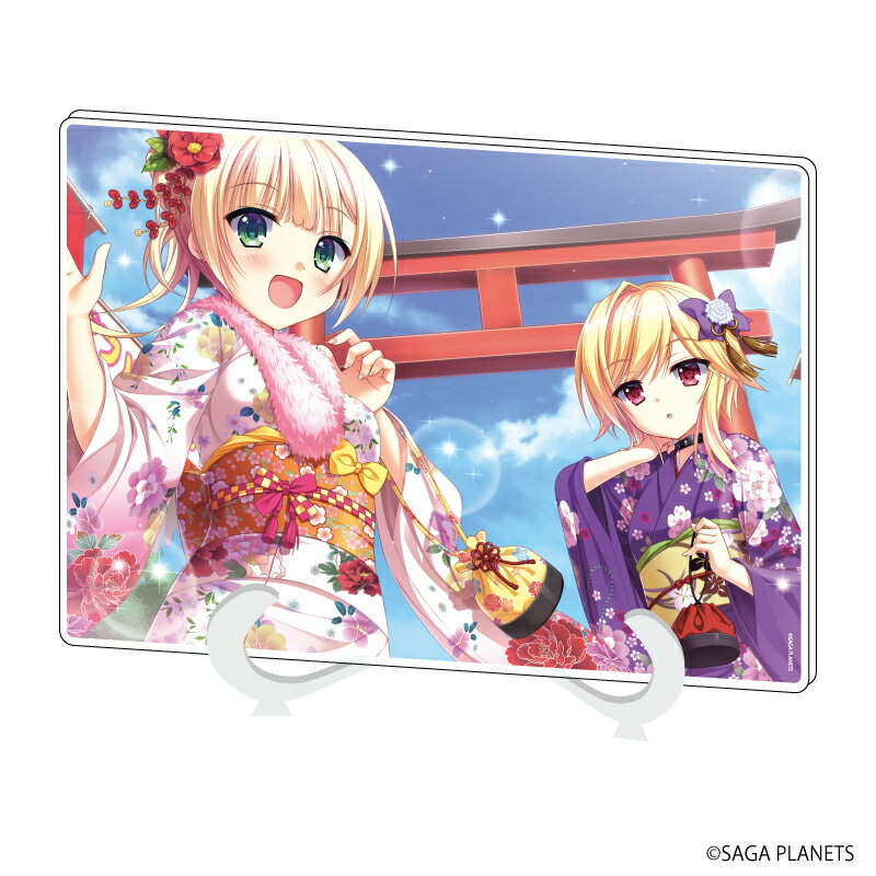 アクリルアートボード(A5サイズ)「金色ラブリッチェ」01/デザインA(公式イラスト)【グッズ】