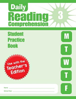 Daily Reading Comprehension, Grade 3 Student Edition Workbook WORKBK-DAILY READING COMPREHEN （Daily Reading Comprehension） Evan-Moor Educational Publishers