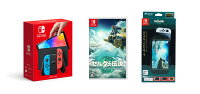 【セット商品】Nintendo Switch（有機ELモデル） Joy-Con(L) ネオンブルー/(R) ネオンレッド ＋ ゼルダの伝説 ティアーズ オブ ザ キングダム ＋ Nintendo Switchファミリー対応コンビネーションポーチ ゼルダの伝説 ティアーズ オブ ザ キングダム