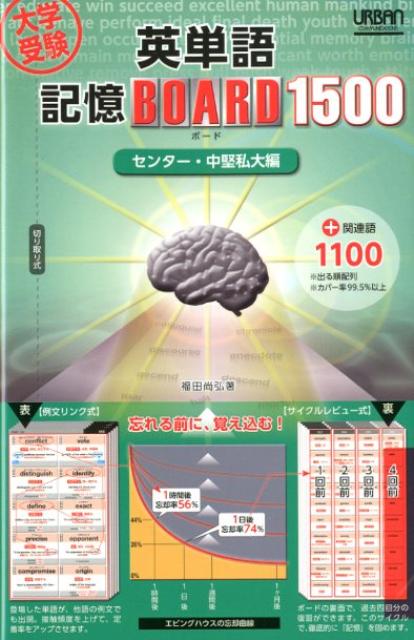 大学受験英単語記憶BOARD1500　センター・中堅私大編