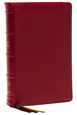 KJV Holy Bible: Large Print Single-Column with 43,000 End-Of-Verse Cross References, Red Goatskin Le KJV END-OF-VERSE REF BIBLE PER [ Thomas Nelson ]