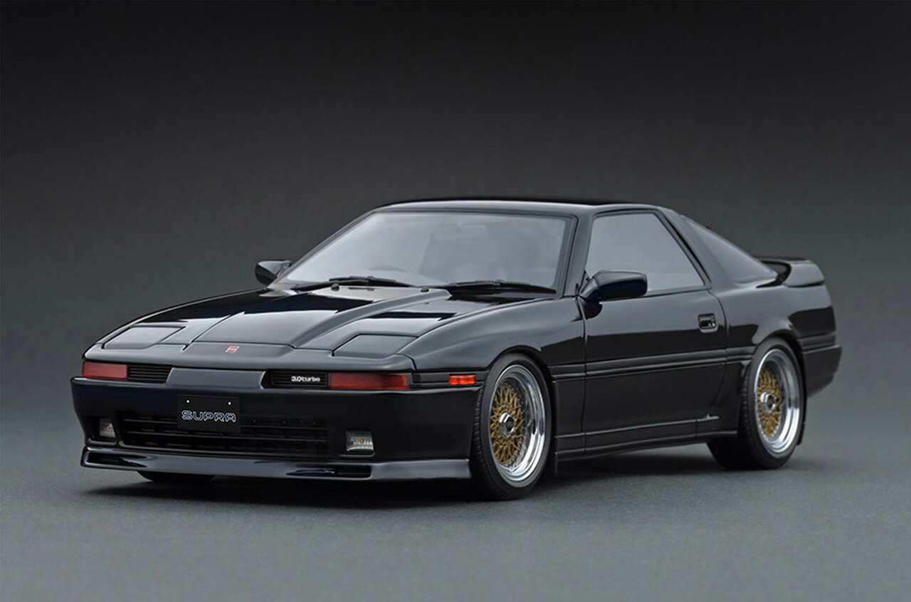 ignition model 1/18 Toyota Supra 3.0GT LIMITED (MA70) Black 【IG3514】 (ミニカー)