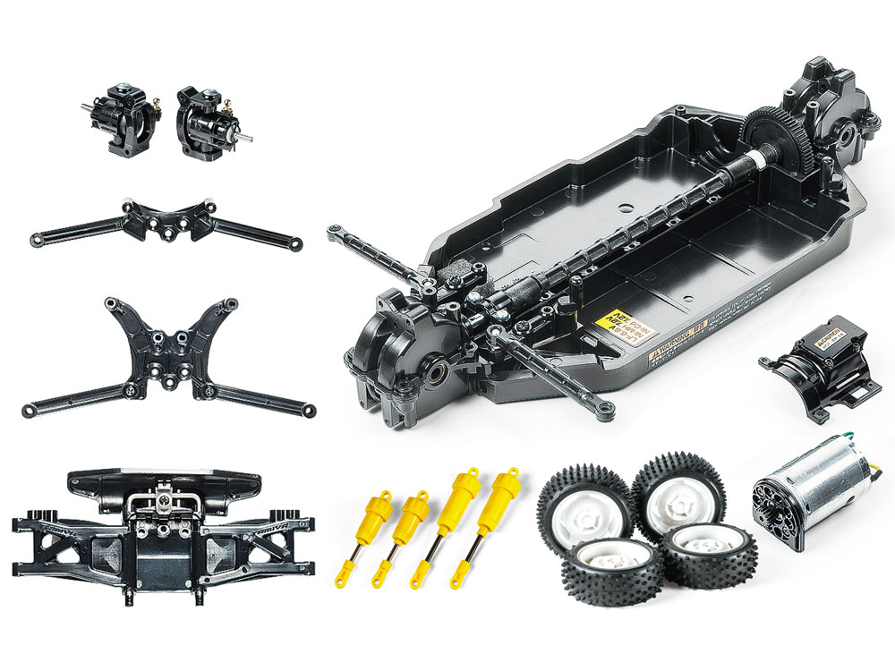 タミヤ セミアッセンブルシリーズ 1/10RC ファーストトライ RCキットTT-02Bシャーシ （ネオスコーチャー ボディ付） 【57987】 (ラジコン)