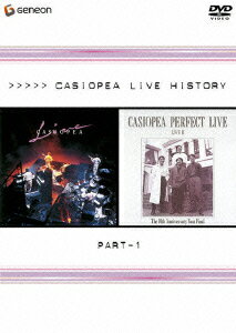 CASIOPEA【VDCP_700】 ライブヒストリー パート1 カシオペア 発売日：2004年06月23日 予約締切日：2004年06月16日 NBC ユニバーサル・エンターテイメントジャパン GNBLー1004 JAN：4988102235154 DVD ミュージック・ライブ映像 洋楽 ジャズ