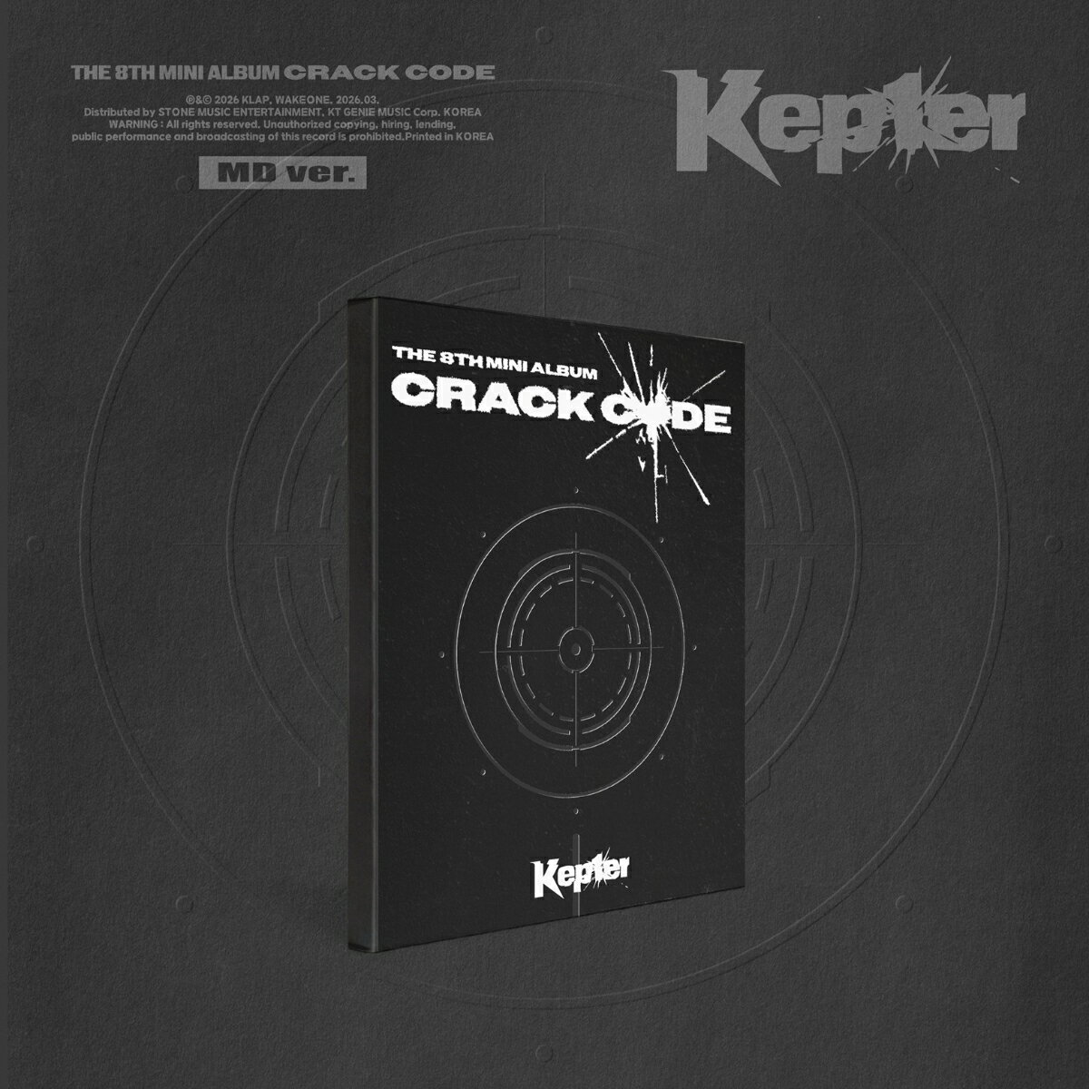 CRACK CODE: 8th Mini Album (MD ver.) ＜完全数量限定生産盤＞ ［ミュージックカード］（KOR）