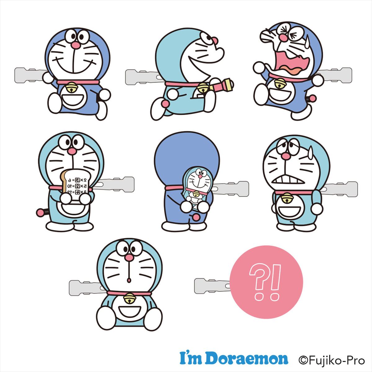 I'm Doraemon 前髪クリップコレクション（vol．3）