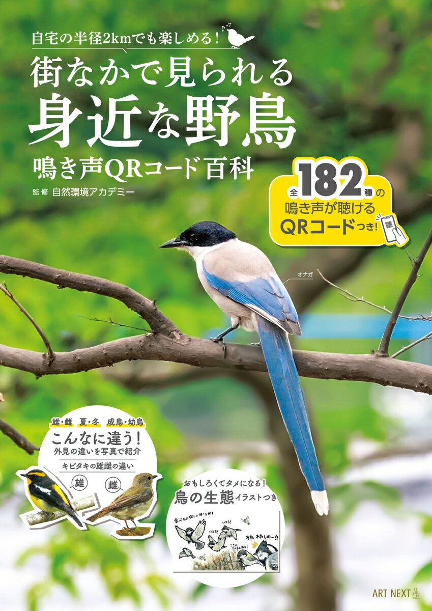 街なかで見られる身近な野鳥 鳴き声QRコード百科