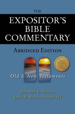 An abridgment of the critically acclaimed Expositor's Bible Commentary, this Gold Medallion-winning resource gives you in two volumes all the essential information and practical insights of the original twelve-volume set while trimming off cumbersome technical details.