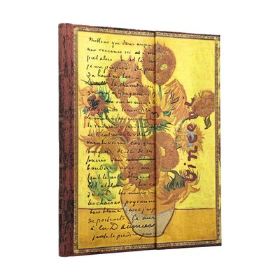 Van Gogh, Sunflowers Ultra Unlined Hardcover Journal, 144pg, 120gsm, the Van Gogh Museum Collection VAN GOGH SUNFLOWERS ULTRA UNLI （Embellished Manuscripts Collection） 