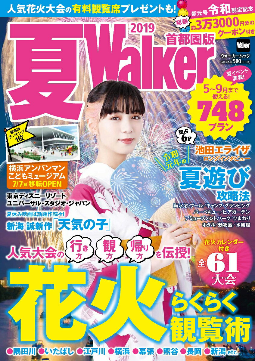 夏Walker首都圏版2019 ウォーカームック