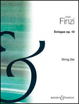 【輸入楽譜】フィンジ, Gerald: エクローグ Op.10～ピアノと弦楽オーケストラのための: 弦楽器パート譜セット(4/4/3/3/3) [ フィンジ, Gerald ]