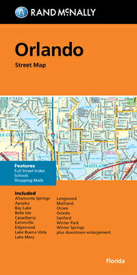 Rand McNally Folded Map: Orlando Street Map MAP-RM FOLDED MAP ORLANDO STRE 