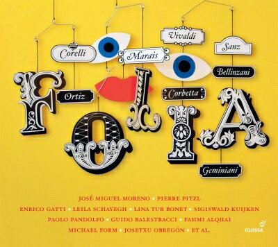 【輸入盤】FOLIA〜様々な作曲家によるフォリア集 パオロ・パンドルフォ、シギスヴァルト・クイケン、ホセ・ミゲル・モレーノ、他（2CD）