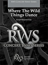 【輸入楽譜】アープ, Joseph Benjamin: Where The Wild Things Dance: スコアとパート譜セット